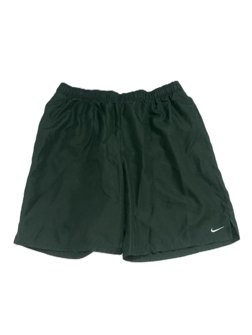 Nike Vintage 90s Mesh Lined Shorts XL Green Retro Streetwear 9” Inseam